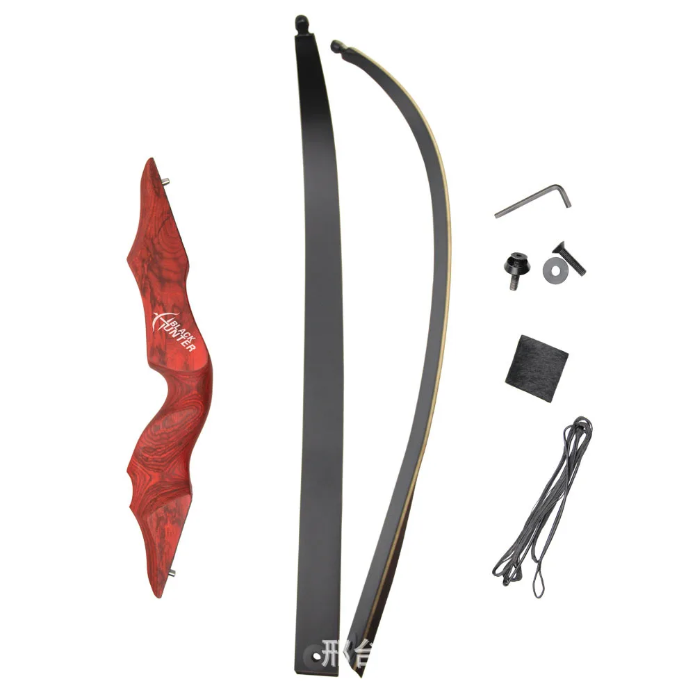

Black Hunter Recurve Bow & Arrow Set Hunting Target Shooting 30-40lbs Archery For Beginner /Sending An Order From Arco Recurvo