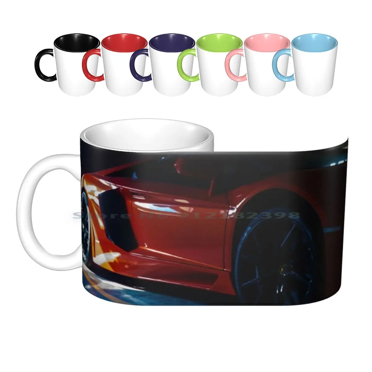 

Huracan Orange Ceramic Mugs Coffee Cups Milk Tea Mug Huracan Huracan Perfomante Huracan Sportcar Sport Car Super Car Car