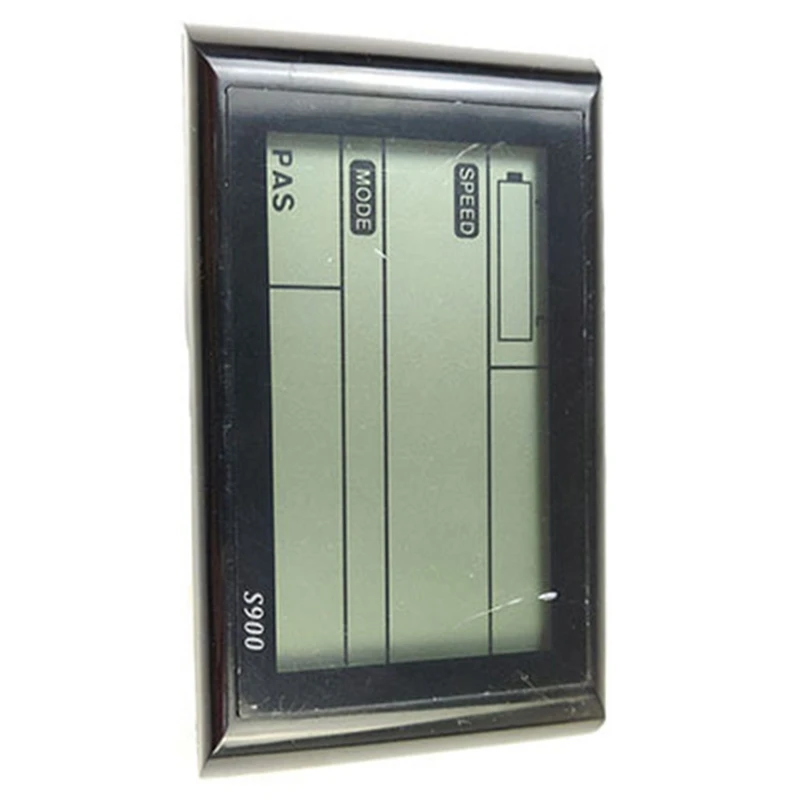 

Electric Bicycle LCD-S900 Display 36V 48V Electric Bike Intelligent Control Panel SM with Light Plug Accessories