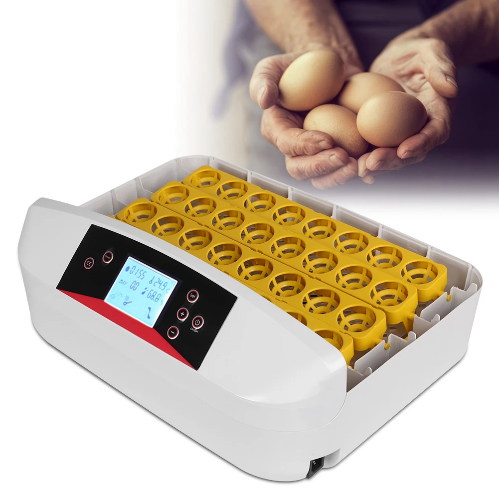 32/56 инкубатор для яиц автоматический цифровой цыплят утки гуся