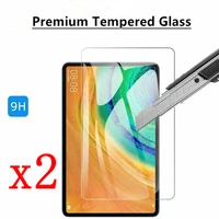 2pcs tempered glass for huawei matepad pro 10 8 inch tablet full coverage scratch resistant bubble free protective film
