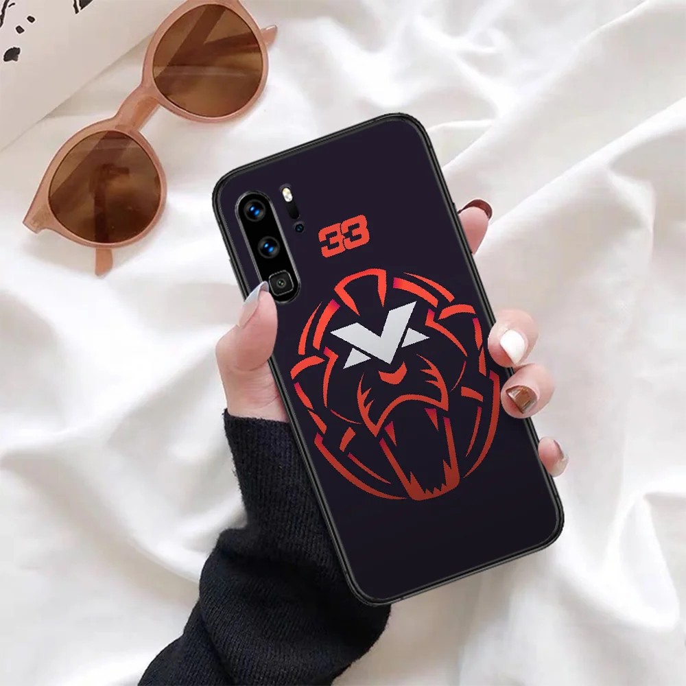 

F1 Racer 33 Number Phone Case For Huawei P Mate Smart 10 20 30 40 Lite Z 2019 Pro black Funda Silicone Bumper Fashion Shell
