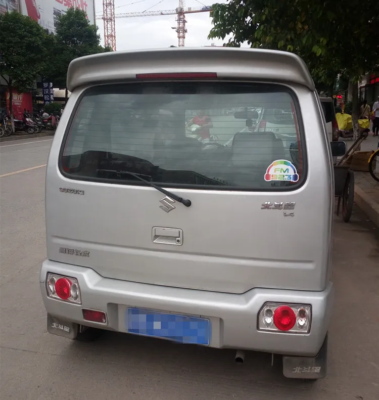 Спойлер для Suzuki WagonR 2006-2012 спойлер из АБС-пластика цвет заднего крыла автомобиля