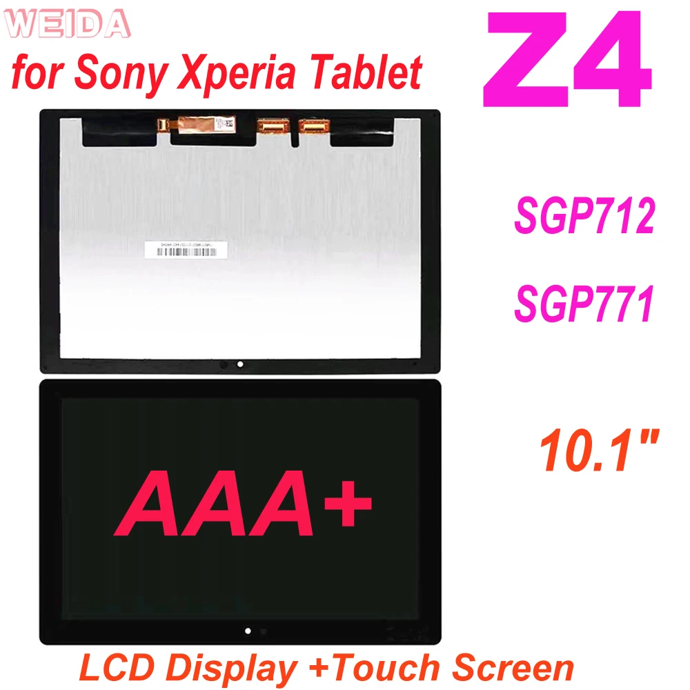ЖК дисплей AAA + 10 1 &quotдля Sony Xperia Tablet Z4 SGP712 SGP771 с сенсорным экраном и дигитайзером в