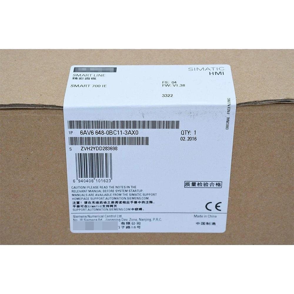 Новый оригинальный 6AV6648-0BC11-3AX0 Simatic Smart 700IE LINE SIMATIC Сенсорная панель HMI - купить по