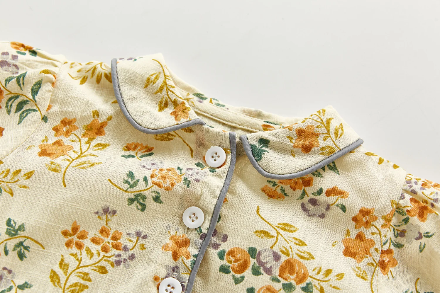 

Newborn Baby Bodysuits Autumn Floral Print Infant Kids Girl Floral Jumpsuits Top Long Sleeve Toddler Cotton Outfit Children Wear