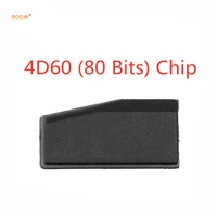 riooak 100pcs 4d60 80 bits blank chip tp06 auto carbon car key transponder chip id60 80bit for ford for nissan for kia toyota