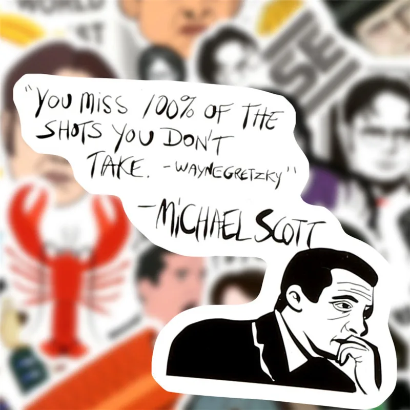 Забавные Стикеры с надписью друзья ТВ шоу забавные наклейки чемодан для