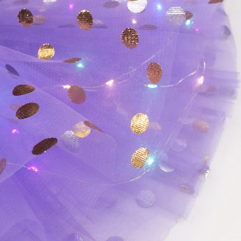 2021 Girls Sequined Dress Princess Summer Birthday Customization Sequins Dresses Girl Teen Birthday Party Clothes Star Skirt