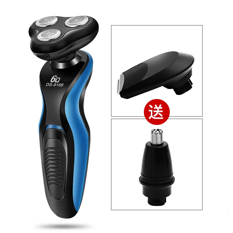 

Hot 4D Upgrade 6D Electric Multi-Function Shaver USB Car Rechargeable Fully Washable Four-in-One Shaver Men's Shaving Artifact