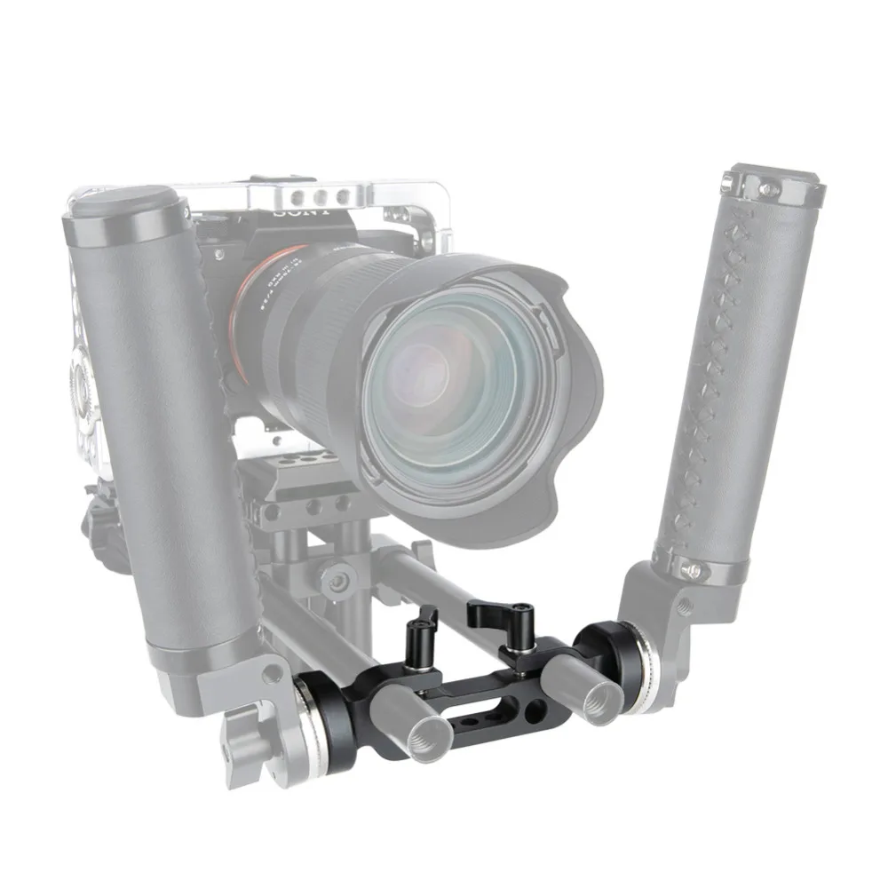 NICEYRIG 15 мм стержень зажим со стандартной розеткой ARRI M6 для сыра ручка клетка для камеры Наплечная установка 1/4 3/8 дюймов винт Зажим для камеры