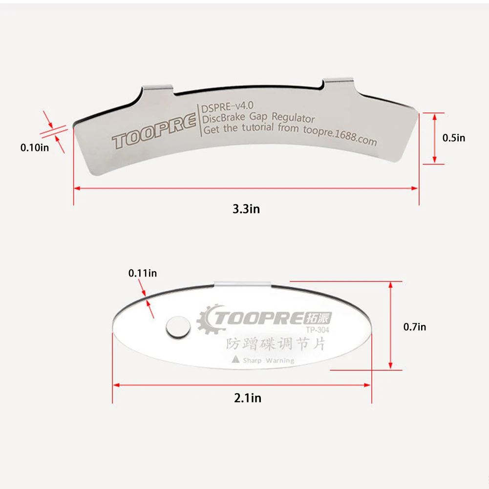 

Bicycle Brake Pad Alignment Tool Bike Brake Rotor Pads Mounting Assistant Tools Adjust Spacer MTB Disk Repair Tool Cycling Acces