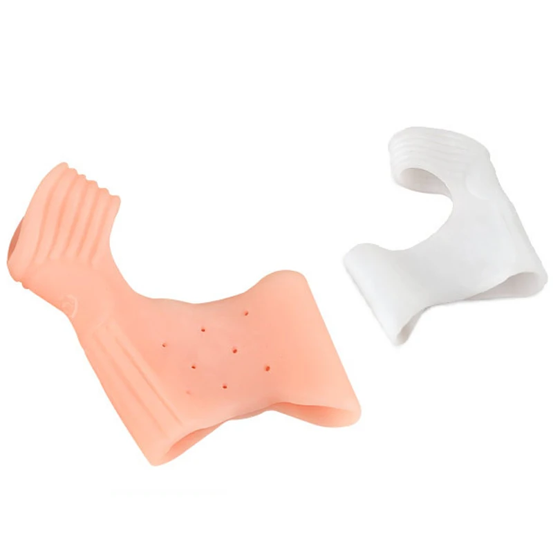 

Silicone Hallux Valgus Toe Separator Insoles Toe Overlapping Pain Relieve Spreader Foot Protector Orthotics Bunion Corrector