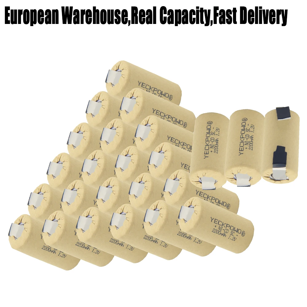 Отличные предложения перезаряжаемые аккумуляторы стандарта SC 2200 мАч 1 2 в