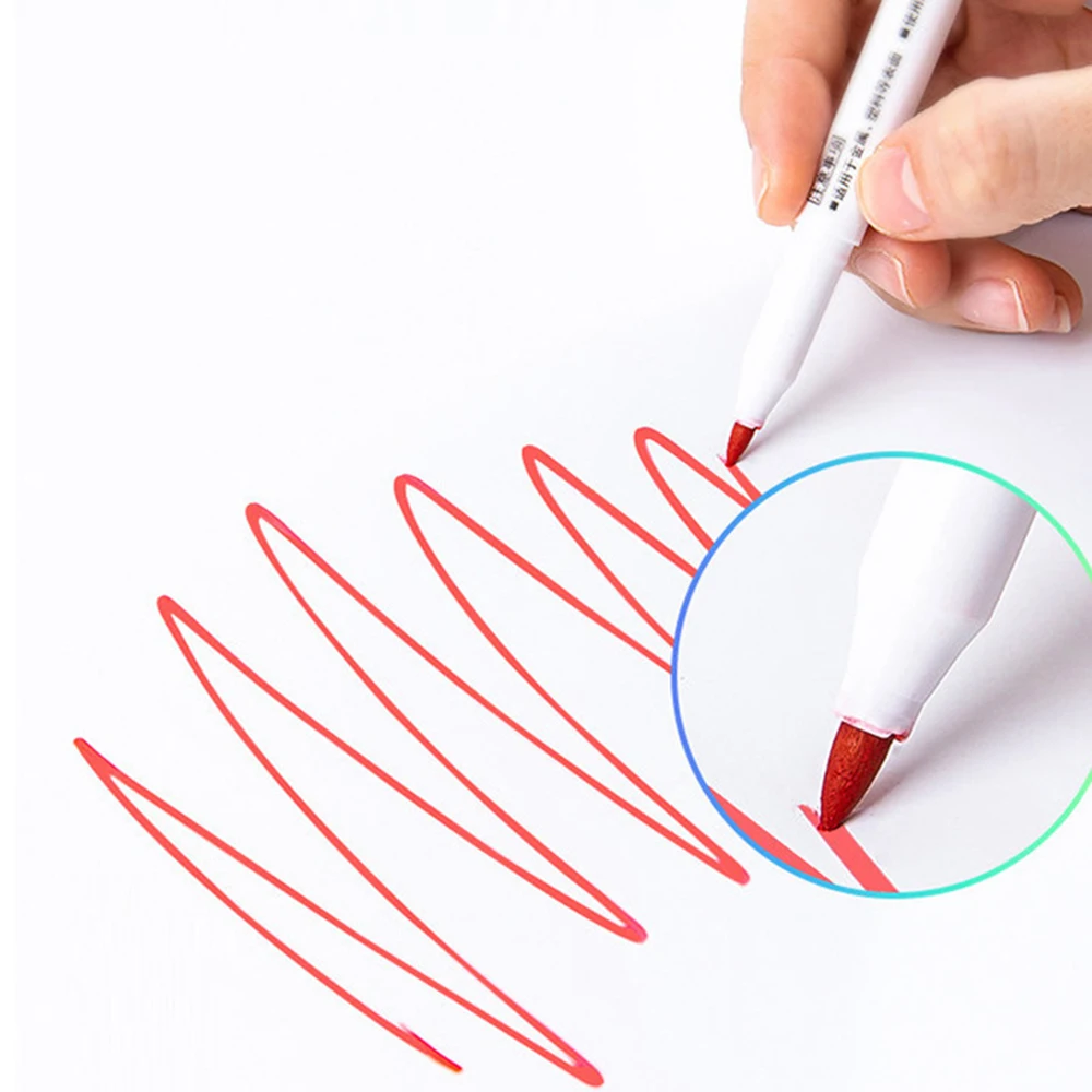Мульти 12 цветная Доска ручка набор стираемый маркер для белой доски стекло дети