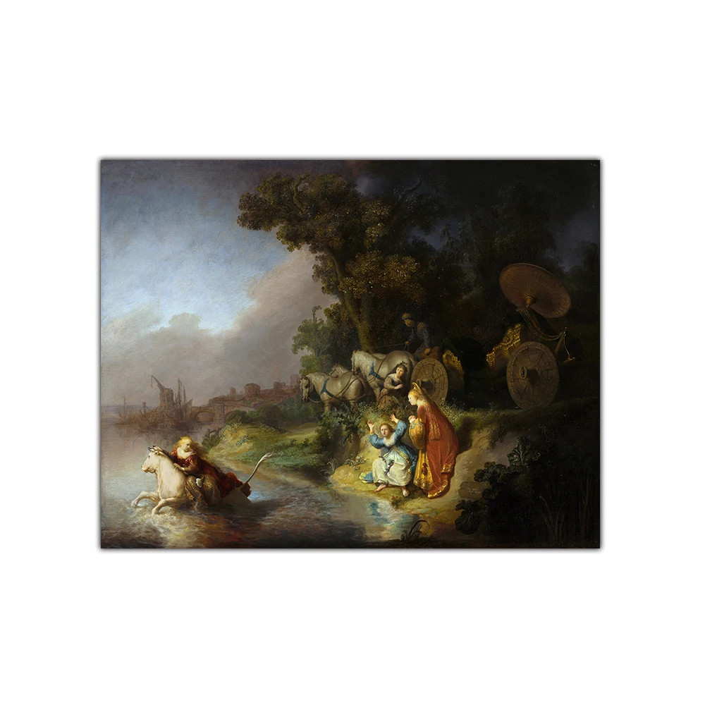 Картина на холсте Рембрандт Похищение Европы