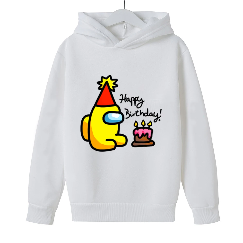 

Among us hoodies boys cotton sweater girls Harajuku tops spring and autumn new children's sweat shirts children's clothing