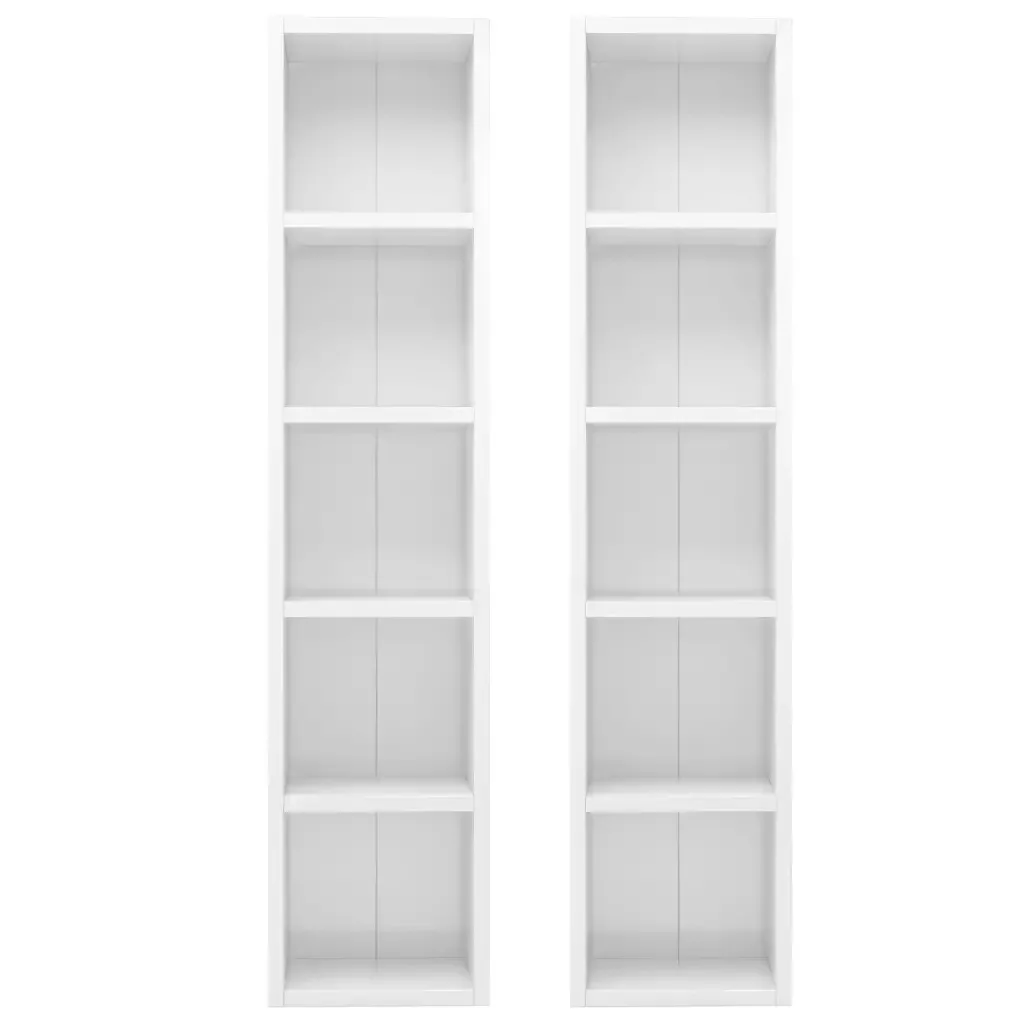 2 шт. деревянные держатели для дисков и DVD 21x16x93 5 см | Мебель