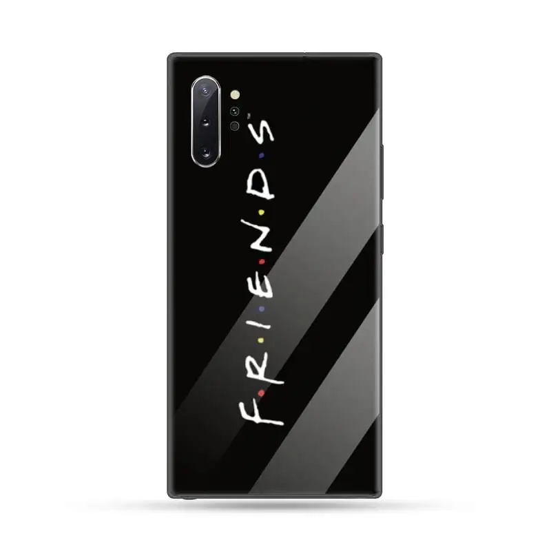 

Cartoon funny Art Friends TV Show Phone Case Tempered glass For Samsung S6 S7 edge S8 S9 S10 e plus note8 9 10 pro