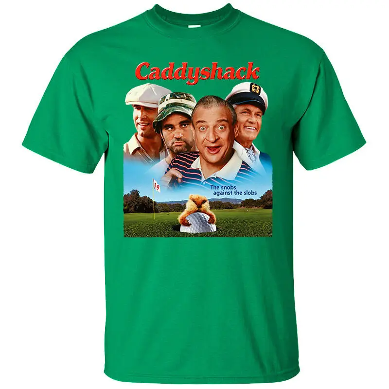 Chevy Chase Caddyshack 1980 Ver 3 футболка зеленая все размеры S 5Xl | Мужская одежда