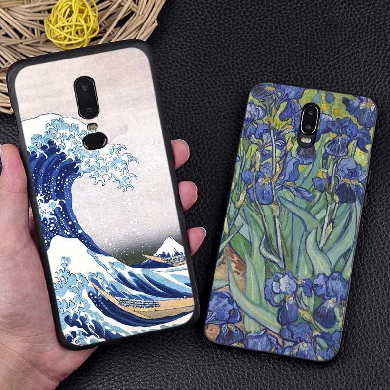 Чехол для телефона oneplus one plus 7 pro 7t 6 6t 5t Мягкий силиконовый чехол Van Gogh Art |