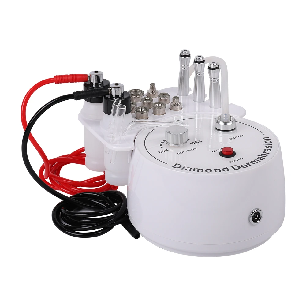

2021 New Multifunction Dermabrasion Machine 3 In 1 With Sprayer Vacuum For Mottle Spot Removal Microdermabrasion Facial Machine