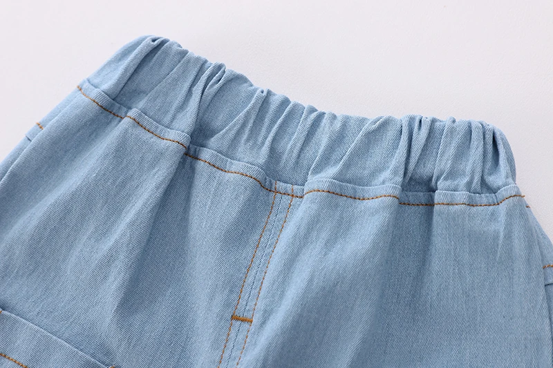 Летняя одежда для малышей 2020 комплекты одежды маленьких мальчиков рубашка с