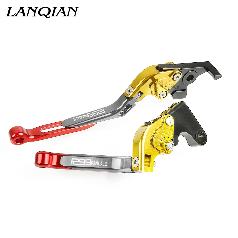 Аксессуары для мотоциклов CNC Регулируемые тормозные рычаги сцепления с
