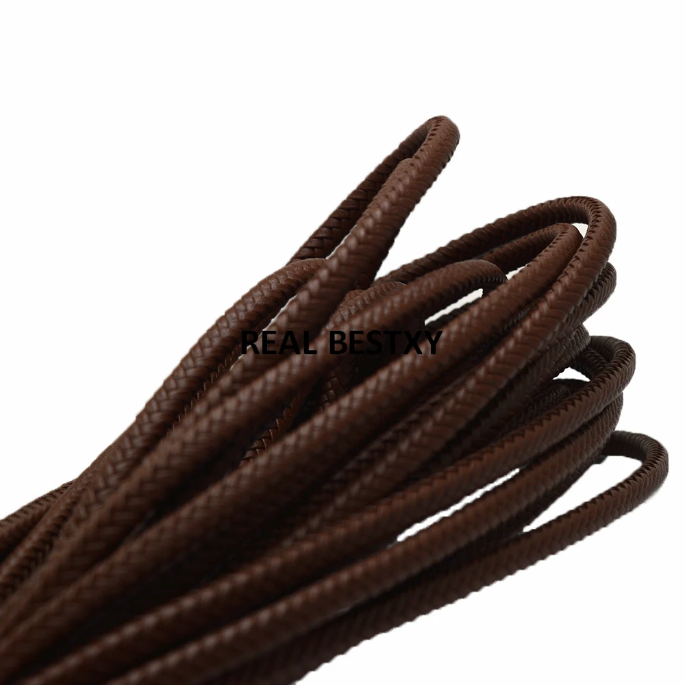 Плетеный кожаный шнур 5 м/лот около 5*4 мм|Ювелирная фурнитура и компоненты| |