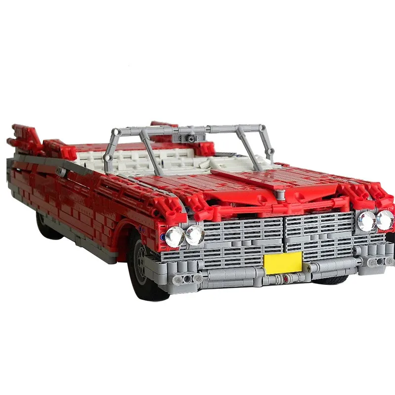 

Высокотехнологичный суперкар MOC-3078 Cadillac Biarritz 1959 MOC-10803 Классический Jaguar, Mini Roadster, MOC-536 строительные блоки, Кирпичи Игрушки