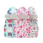 жилеты для девочек теплый хлопковый жилет для детей жилет с бабочками для маленьких девочек качественный детский жилет верхняя одежда на возраст 27 лет