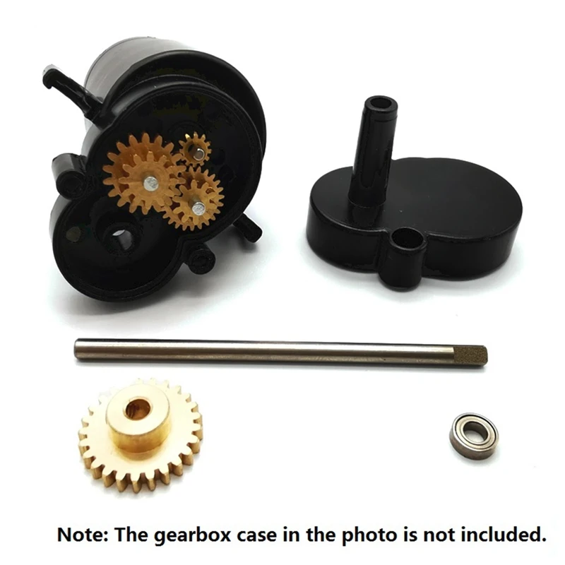 

for WPL D12 1/10 RC Truck Car Upgrade Parts Transmission Gearbox Metal Gear Set Spare Accessories