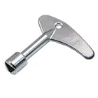 Ключ-ключ из цинкового сплава, универсальный инструмент с одним внутренним треугольным креплением, для Шкафов Управления электроприводом, лифтов, труб