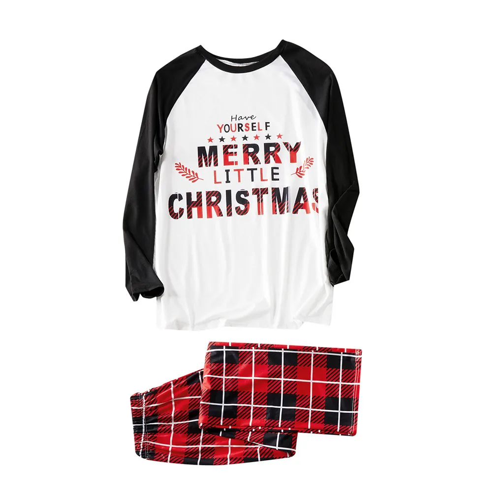 Семейная одежда для маленьких мальчиков и девочек детский Рождественский топ с