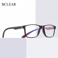 bclear tr90 square glasses frame men women vintage prescription eyeglasses frame myopia optical spectacles blue light eyewear
