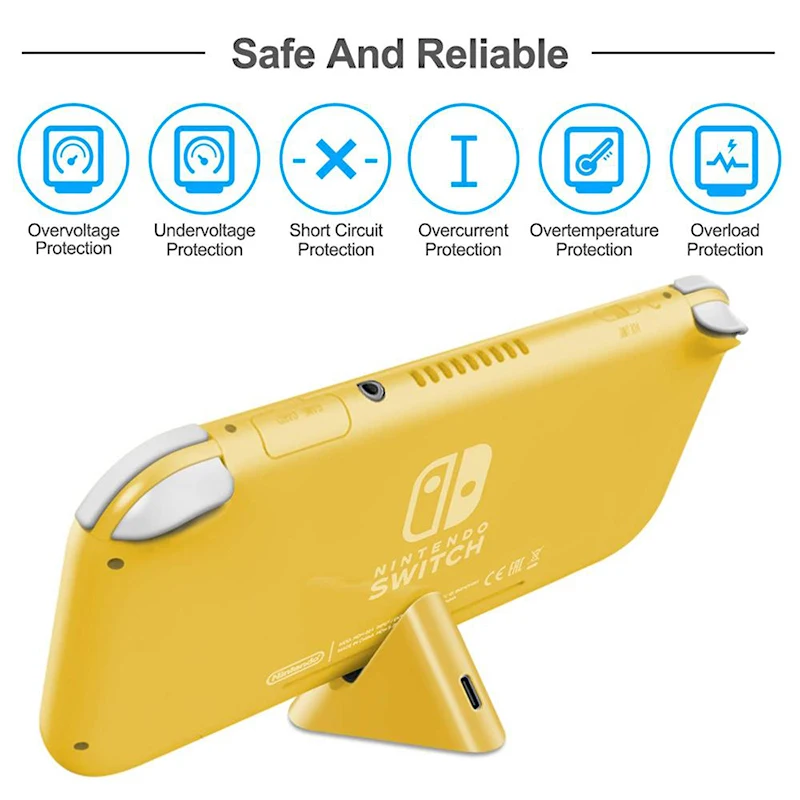 DOBE Mini запасная зарядная док-станция для зарядки подставка для N-Switch Lite игровая консоль usb type C порт защита для восстановления