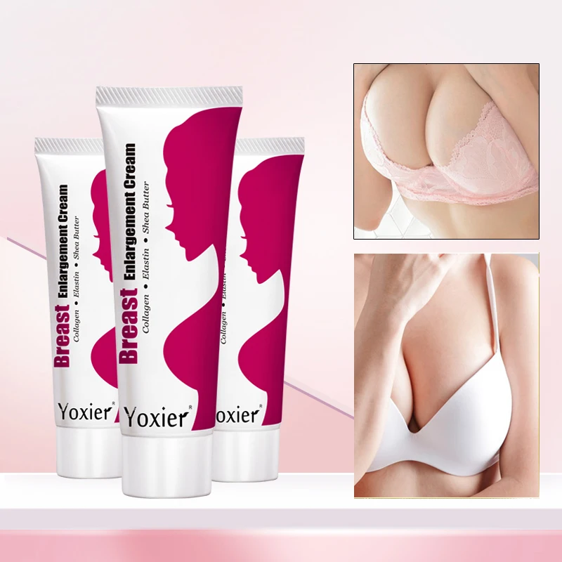 

Yoxier 3pcs Breast Enlargement Cream Elasticity Chest Care Women Full Fast Growth Cream Firming Lifting Big Bust Breast Cream
