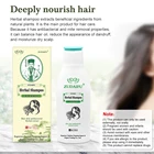 Оригинальный травяной шампунь для лечения женьшеня Zudaifu псориаз экзема для роста и удаления клещей Антибактериальная Сыворотка для восстановления волос