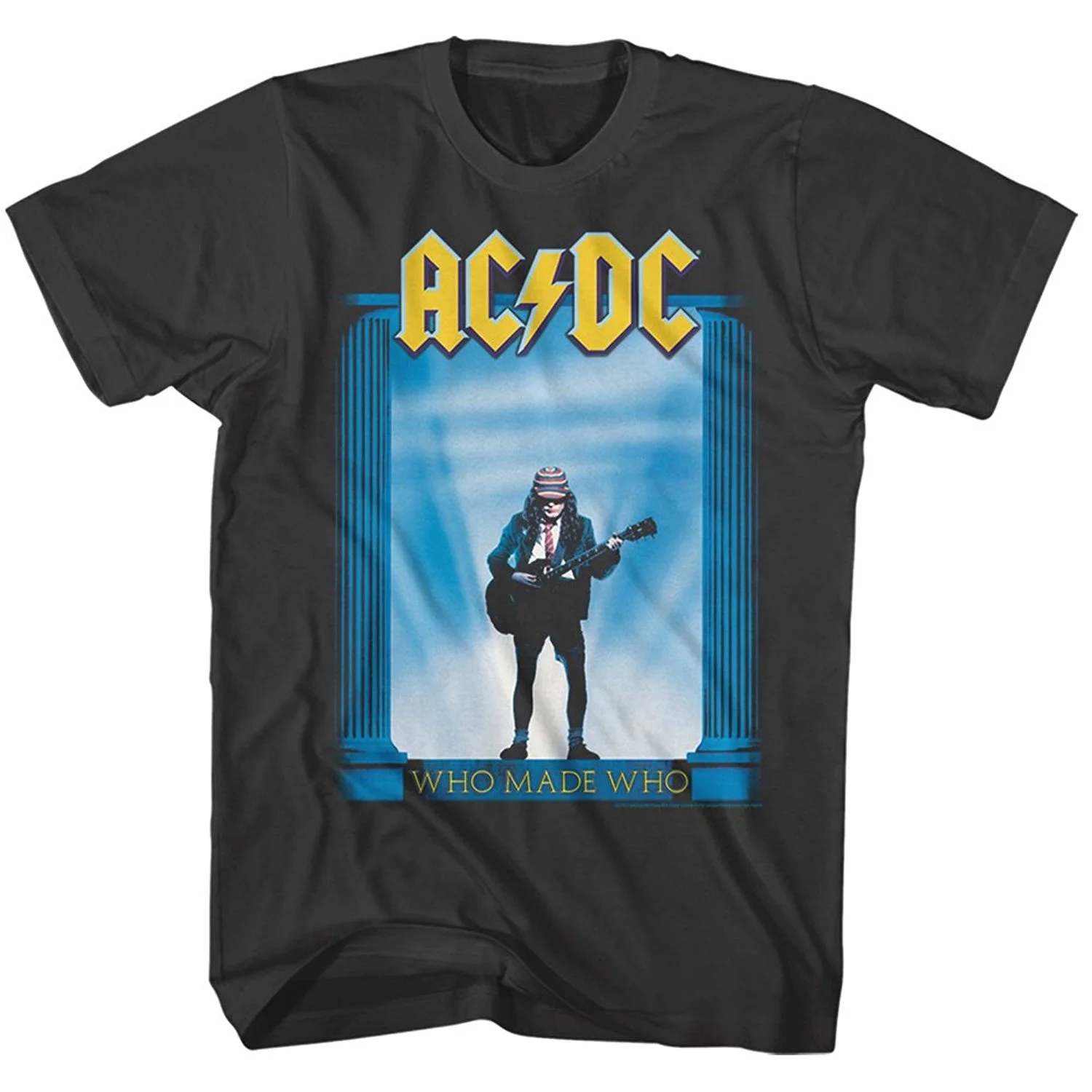 Мужская футболка AC_DC жесткая рок группа музыкальная кто сделал альбом для