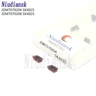 JDMT070204 SK4025 JDMT070208 SK4025 карбидные режущие пластины для фрезы токарный станок с ЧПУ фрезерный токарный инструмент для обработки Нержавеющаясталь