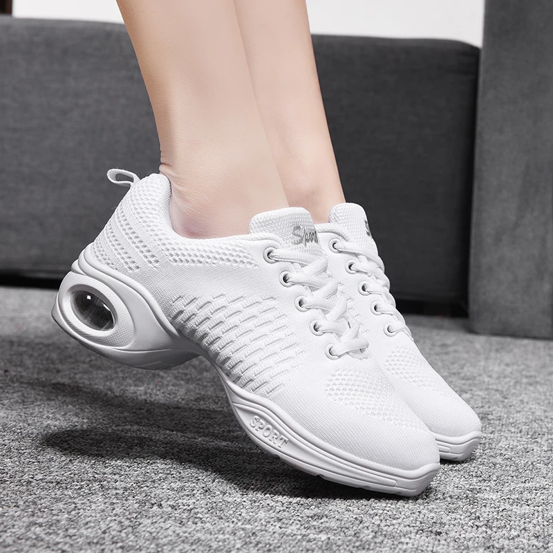 2021 Новая женская танцевальная обувь для бальных танцев Black джаз девочек мягкая