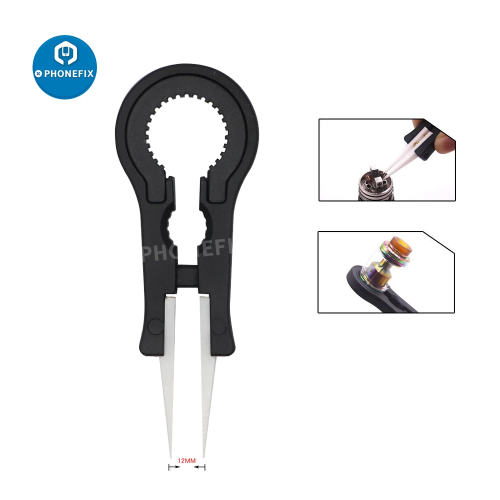 diy vape tool kit Multi-function Disassembly Tool Electronic Cigarette Organic Cotton Wire Coil Jig Winding Tweezers Pliers | Инструменты