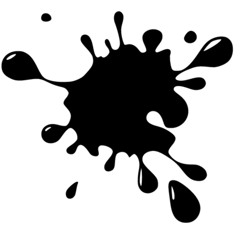 

Creative Ink Dot Personalized Car Stickers PVC Bumper Windshield Applique Motorcycle Laptop Decoration Waterproof Auto Decals