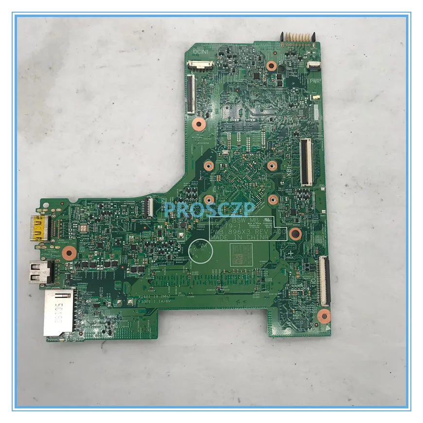 Высокое качество для INSPIRON 3452 3552 материнская плата для ноутбука CN-0JX7F0 0JX7F0 JX7F0 14279-1 PWB: 896X3 с N3700 ЦП работает хорошо