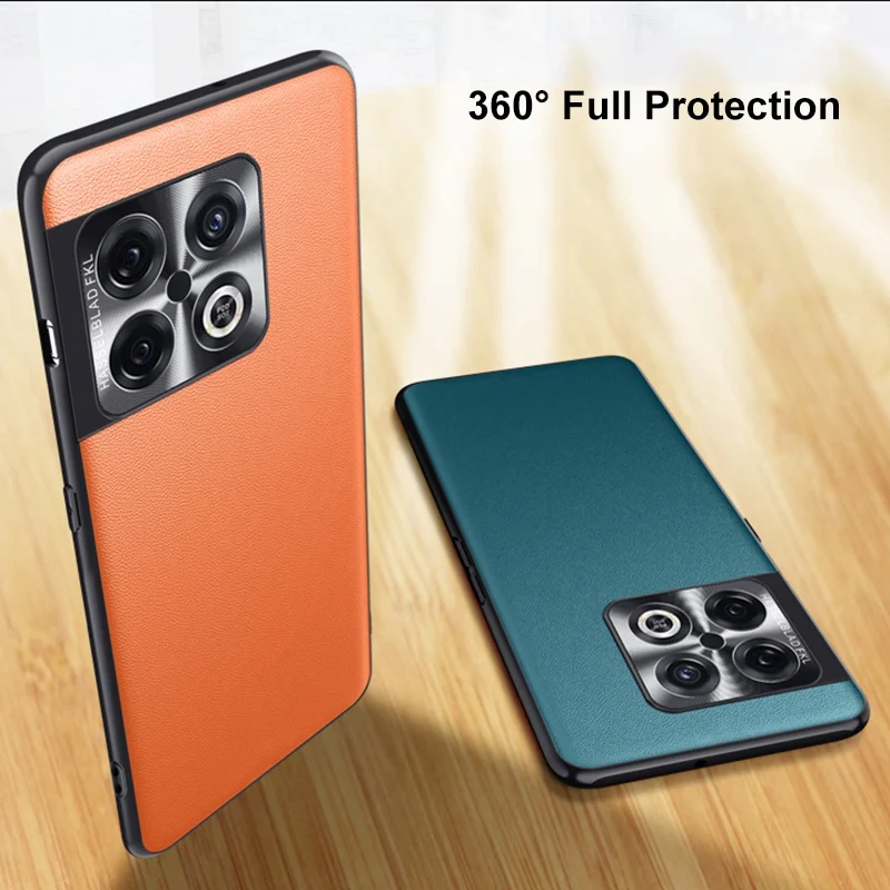 luxury leather phone case for oneplus 10 pro 10pro cover matte full protection case for oneplus10 pro one plus 10 pro coque free global shipping