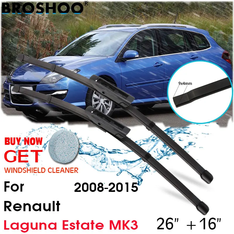 Автомобильные стеклоочистители лобовое стекло аксессуары для Renault Laguna Estate MK3 26