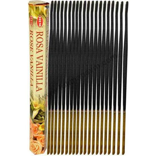 

Hem Incense Rose Vanilla Fragrant Incense