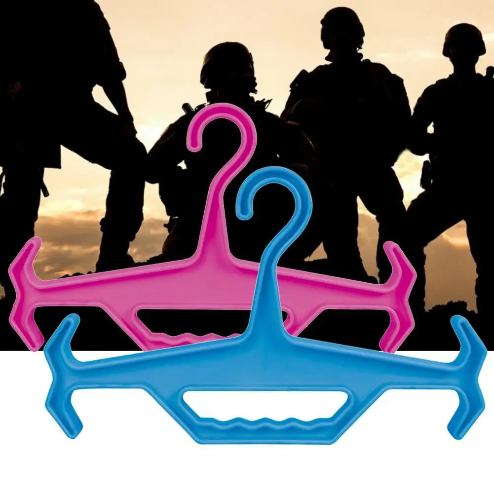 

Solid Color Useful Single-piece Injection Molding Hanger ABS Clothes Hanger High Toughness for Professional Use