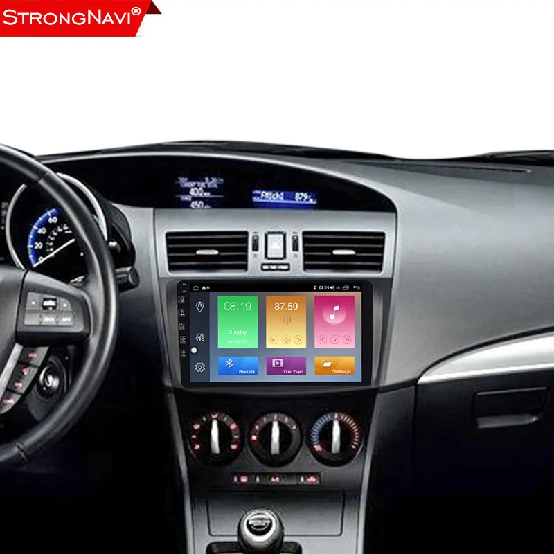 2.5D IPS android 10 4G + 64G Автомобильный DVD GPS Радио стерео для Mazda 3 2010 2013 Mazda3 maxx axela WIFI 2 din