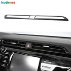 Для Toyota Camry 70 2018 2019 2020 углеродного волокна центр, устанавливаемое на вентиляционное отверстие в салоне автомобиля розетка накладка рама кондиционера планки аксессуары для автомобильного интерьера, для леворульных автомобилей